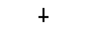 inverted-cross