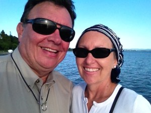 Enjoying a walk on the Whiterock Pier