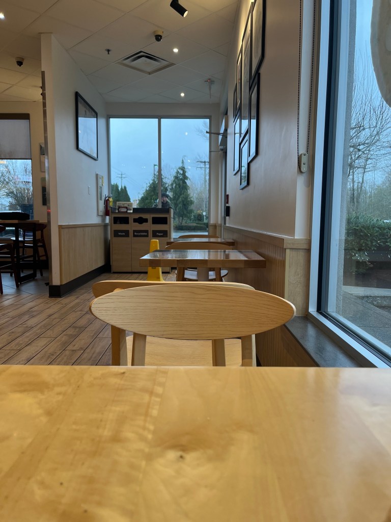 Chair across from me